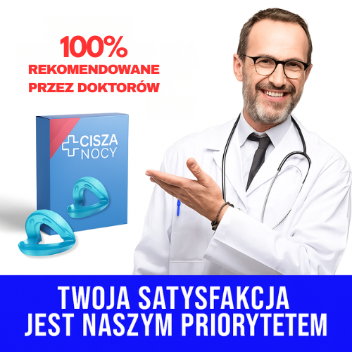 CiszaNocy™ – Ustnik Przeciw Chrapaniu (Uniwersalny)
