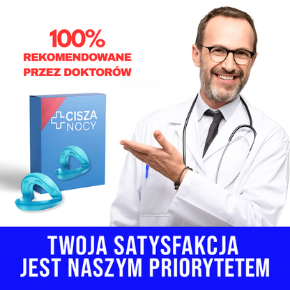CiszaNocy™ – Ustnik Przeciw Chrapaniu (Uniwersalny)