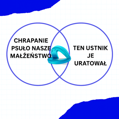 CiszaNocy™ – Ustnik Przeciw Chrapaniu (Uniwersalny)